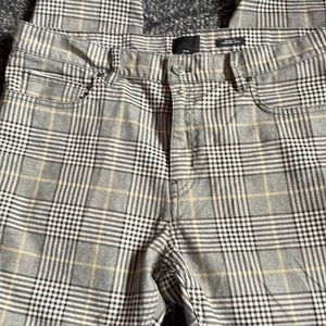 Plaids H&M skinny pants